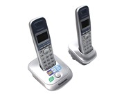 Радиотелефон Dect Panasonic KX-TG2512RUS серебристый, АОН