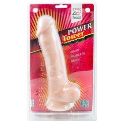 Суперреалистичный длинный фаллос POWER TOWER