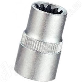Головка торцевая тройная 3/8" 22 мм (US38-22), АРСЕНАЛ, 2237250