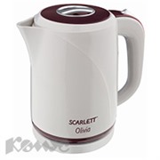 Чайник Scarlett SC - 028 1.7л 2200Вт бел/крас.