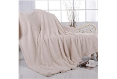 Softness №4(беж) Плед.160х220