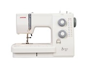 Швейная машина Janome SE 518, 21 операций, обметочная, потайная, эластичная строчка, белый