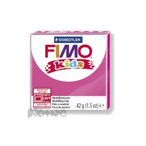 Глина полимерная нежно-розовая,42гр,FIMO,kids,8030-25