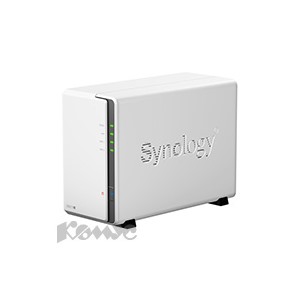 Система хранения данных Synology DS213j (1,2 ГГц/512Мб/принт/FTP/ip/без д-в) на 2HDD