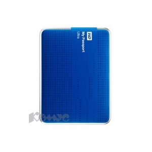 Портативный HDD WD My Passport Ultra 2TB USB 3.0(WDBBUZ0020BBL-EEUE)blue