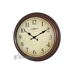 Часы Apeyron PL 12.2 коричневые, пластик, круглые