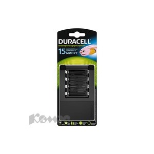 Зарядное устройство DURACELL CEF15 15-min express charger без аккумуляторов