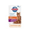 Влажный корм Hill's Cat для кошек говядина кусочки в соусе (85 гр)