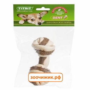 Лакомство TiTBiT для собак кость узловая №5 с рубцом говяжьим (мягкая упаковка)