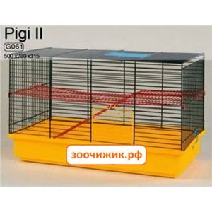 Клетка Inter-Zoo 061 "Pigi II" (50*28*31.5) для грызунов