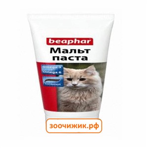 Паста Beaphar "Malt Paste" для очистки кишечника для кошек 25гр