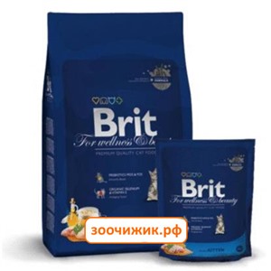 Сухой корм Brit Premium Сat adult salmon для кошек лосось (1.5 кг) (3841)