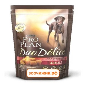 Сухой корм Pro Plan Duo Delice для собак (для взрослых, для всех пород) лосось+рис (700 гр)