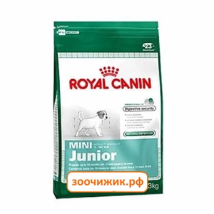 Сухой корм Royal Canin Mini junior для щенков (для мелких пород) (4 кг)
