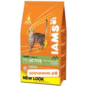 Сухой корм Iams для кошек ягнёнок (3 кг) (0996)