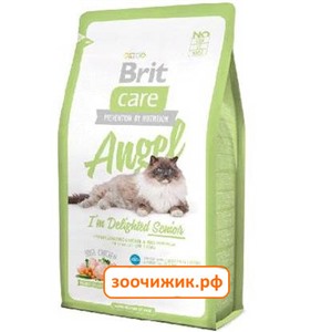 Сухой корм Brit Care Cat Angel Delighted Senior для пожилых кошек 400гр