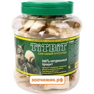 Лакомство TiTBiT для собак копытце баранье - банка пластиковая (4.3л)