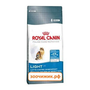 Сухой корм Royal Canin Light для кошек (склонных к полноте) (400 гр)
