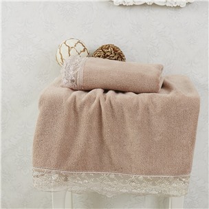 ESTINA (корич) 50x90-70х140 Комп. пол. с гипюром