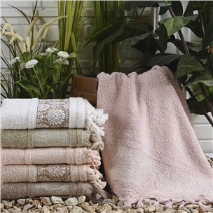 DAMASK KOZALI DRAY 70x140  (ассорти) Пол. Махровое 1х6