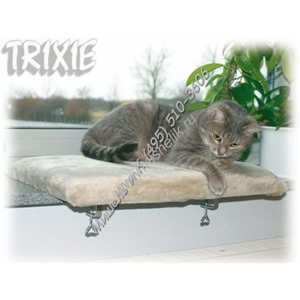 TRIXIE Лежак для кошки на подоконник 51х36