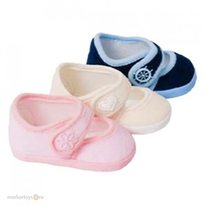 Пинетки цветные велюр 016/2-10/11/12/13