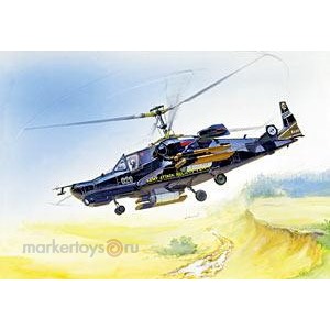 Сб.модель П7216 Вертолет КА-50 Черная Акула