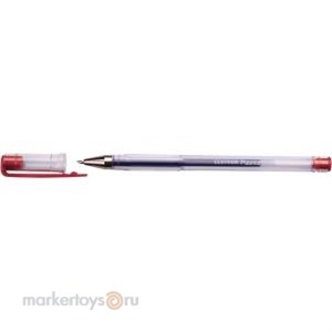 Ручка гелевая красная Plasma 83477