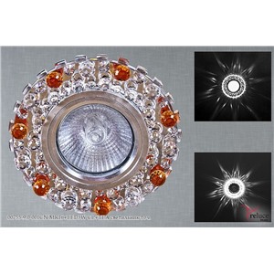  Reluce 00755-9.0-001CN MR16+LED3W CL+TEA светильник точ.