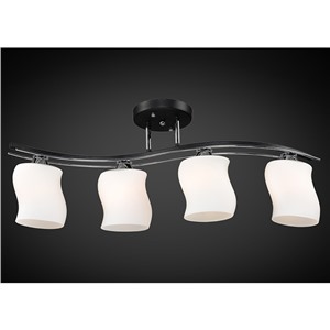 				Maxisvet Еврокаркасы 1-8554-4-CR+BK E27 Люстра