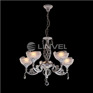 				Linvel LV 8633/5 E27 белый Люстра