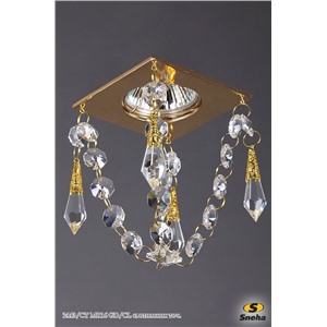  Sneha 2443/CT MR16 GD/CL светильник точ.