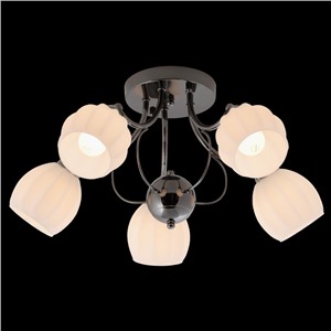 				Linvel LV 8607/5 E14 черный хром Люстра