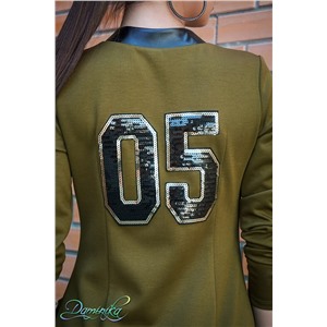 Платье в стиле гламурный спорт "05"