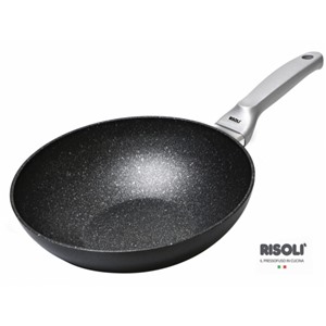  risoli Литая сковорода-ВОК Risoli Granito Induction 28см