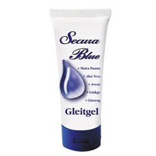 Возбуждающая, заживляющая смазка для двоих Secura Blue, 50 мл