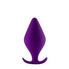 Анальная пробка Butt Plug with Handle Small Purple SH-SHT376PUR