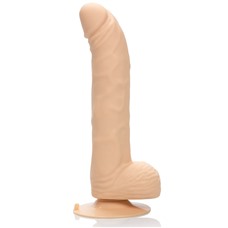 Вибратор-реалистик 10-Function Silicone G Emperor - 22 см.