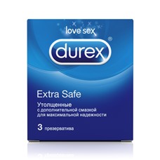 Презервативы DUREX EXTRA SAFE*3*