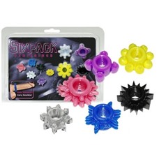 Набор эрекционных колец Penisring Set Sixpack, 6 шт.