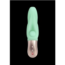 Зелёный мини-вибратор CAYONA - 16 см.