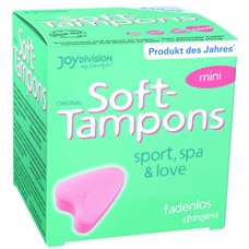 Тампоны мягкие JoyDivision Soft-Tampons Mini - 3 шт.
