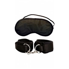 Набор: мягкие наручники и маска на глаза - Ff Heavy Duty Cuffs