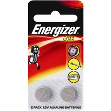 Батарейки Energizer Alkaline типа LR44/A76 - 2 шт.