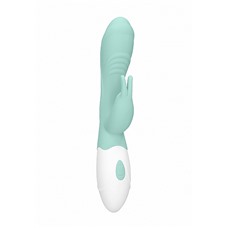 Вибратор Loveline Rabbit Juicy Green SH-LOV017GRN