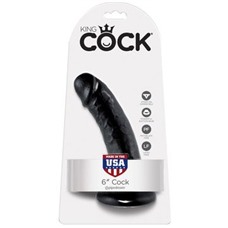 Фаллоимитатор реалистик King Cock от PipeDream на присоске, 17 см.