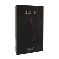 Клиторальный вибратор в форме фиолетовой медузы JOJO Jellyfish - 10,2 см.