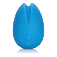 Голубой вибромассажер Mini Marvels Silicone Marvelous Eggciter