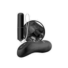 Трусики с силиконовым вибратором Limited Edition Black 442123PD