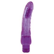 Вибратор AMMY JELLY BRIGHT GLITTER PURPLE T4L-00903083